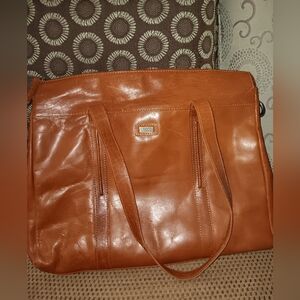 Spikes & Sparrow leather laptop business bag